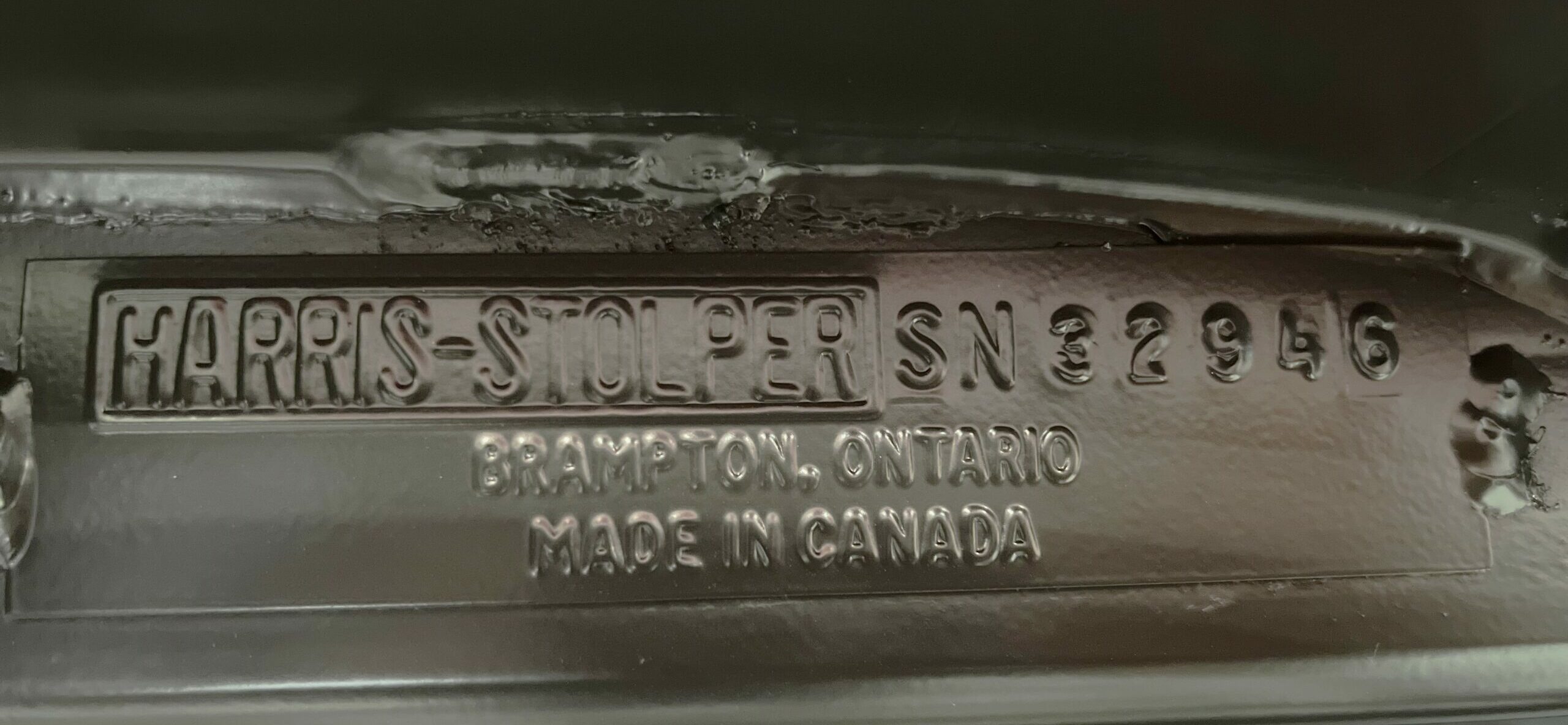 Serial Number for a Forklift Cab